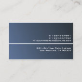 Conseiller - cartes de visite (Dos)