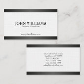 Conseiller - cartes de visite (Devant / Derrière)