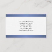 Conseiller - cartes de visite (Dos)