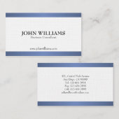 Conseiller - cartes de visite (Devant / Derrière)