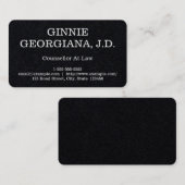 Conseiller De Base Et Simple Au Carte de visite De (Devant / Derrière)