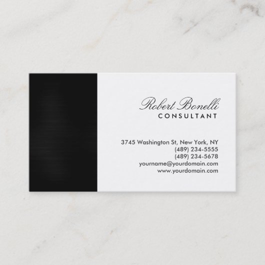 Conseiller de script Carte de visite professionnel (Devant)