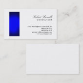 Conseiller de script Carte de visite professionnel (Devant / Derrière)