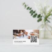 conseiller en lactation carte de visite QR Code (Debout devant)