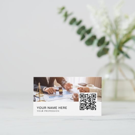 conseiller en lactation carte de visite QR Code (Debout devant)