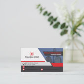 Conseiller financier / Carte de visite d'entraîneu (Debout devant)