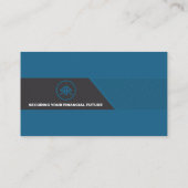 Conseiller financier / Carte de visite d'entraîneu (Dos)