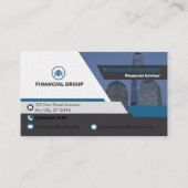 Conseiller financier / Carte de visite d'entraîneu (Devant)