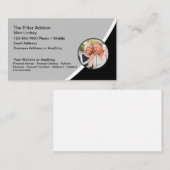 Conseiller principal Cartes de visite de retraite  (Devant / Derrière)