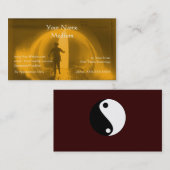 Conseiller psychique - modèle de carte de visite (Devant / Derrière)