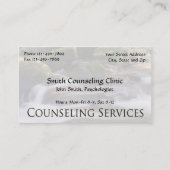 Conseiller Psychologue Carte de visite en santé me (Devant)