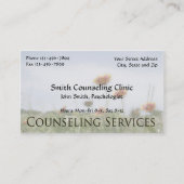 Conseiller Psychologue Carte de visite en santé me (Devant)
