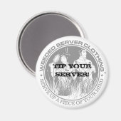 CONSEILLER VOTRE SERVEUR ! MAGNET - CUSTOMISÉ - CU (Recto/Verso)