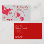 Conseillère matrimoniale Élégante Carte de visite (Devant / Derrière)