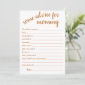 Conseils d'automne simples | Carte de conservation (Debout devant)