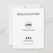 Conseils d'avertissement pour carte de soins de ci (Dos)