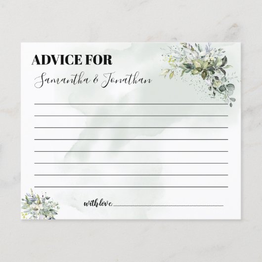 Conseils de eucalyptus pour carte de douche biling (Devant)