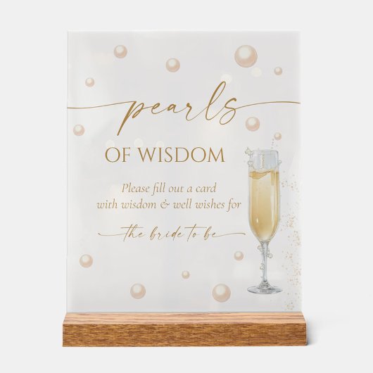 Conseils de Fête de Fiançailles Perles et Prosecco