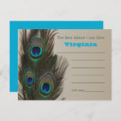 Conseils de Fête des mariées Cartes postales - Pea (Devant / Derrière)