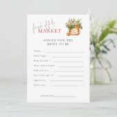 Conseils de marché pour la carte de jeu de Fête de (Debout devant)