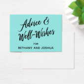 Conseils de mariage et vœux d'Aquamarine (Bureau)