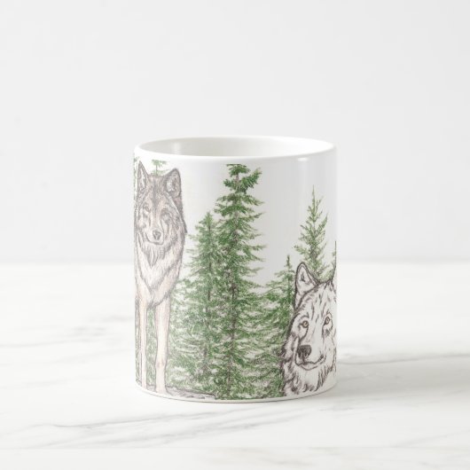 Conseils de tasse de café de loup (Centre)