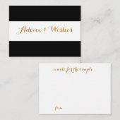 Conseils et voeux Cartes de mariage (Devant / Derrière)