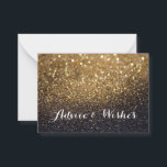 Conseils et voeux Cartes de mariage<br><div class="desc">Parties scintillant Lit Nite Cartes pour les invités mariages de laisser des conseils et des souhaits,  changer la couleur arrière - plan et le texte pour convenir à votre occasion. Placez-vous sur une table à la réception.</div>