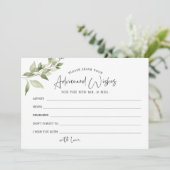 Conseils et voeux pour Mme et Mme Cartes (Debout devant)