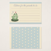 Conseils fantaisistes de grenouille bleue pour par (Devant & derrière)