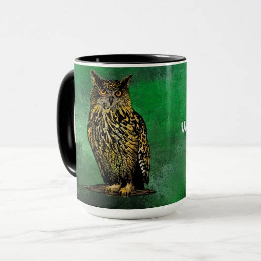 Conseils judicieux Owl Mug (Devant gauche)