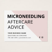 Conseils modernes de microneedling Soft Blush (Devant)