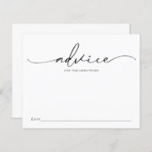 Conseils pour la carte de Fête des mariées pour le (Devant / Derrière)