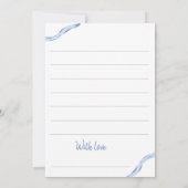 Conseils pour les cartes de Baby shower des parent (Dos)