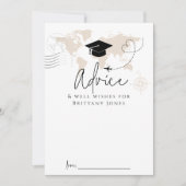Conseils World Map Voyage Graduation Carte de jeu (Devant)