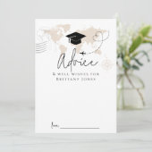 Conseils World Map Voyage Graduation Carte de jeu (Debout devant)
