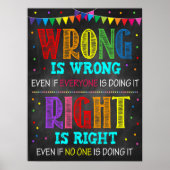 Conséquences Poster en classe (Devant)