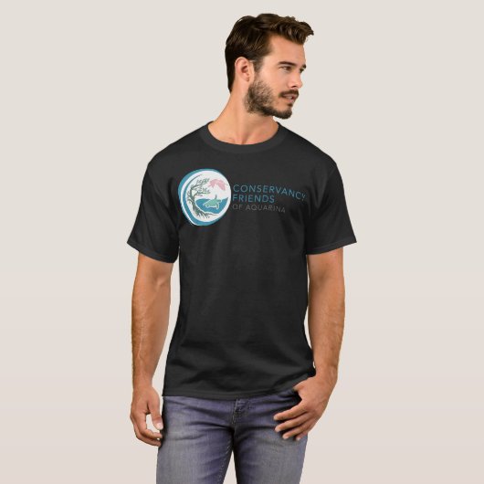 Conservancy Friends Logo Horizontale behandeling T-shirt (Voorkant volledig)