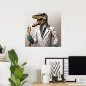 Conservasaurus Dinosaurus Kunstdruk Poster (Thuiskantoor)