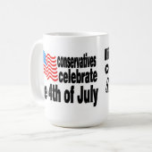 Conservateurs contre la tasse de libéraux (Devant gauche)