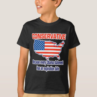Conservatief - Anti-Obama T-shirt