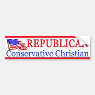 Conservatief Christelijk Bumpersticker