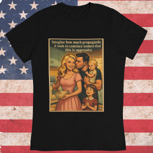Conservatief Christelijk politiek incorrect T-shirt