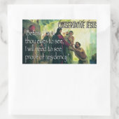 Conservatief Jesus op Residentie Stickers Set van  (Tas)