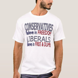 Conservatief / Liberaal Shirt