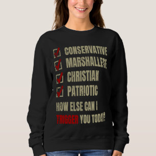 Conservatief Marshalliaans Christelijk Patriottisc Trui