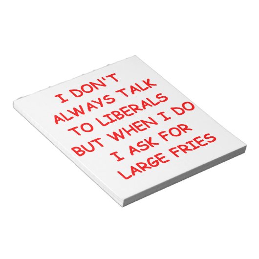 conservatief notitieblok (Schuin)