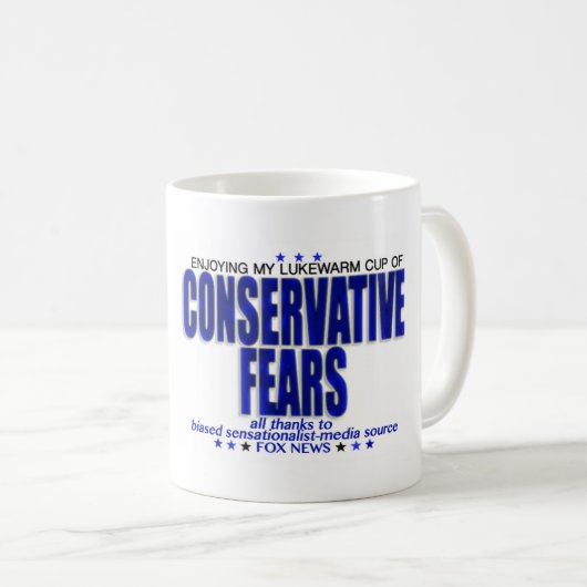 Conservatieve angst Mok (Voorkant rechts)