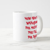 Conservatieve anti-linkse mainstream media Bias Extra Grote Beker (Voorkant rechts)