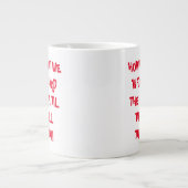 Conservatieve anti-linkse mainstream media Bias Extra Grote Beker (Voorkant)